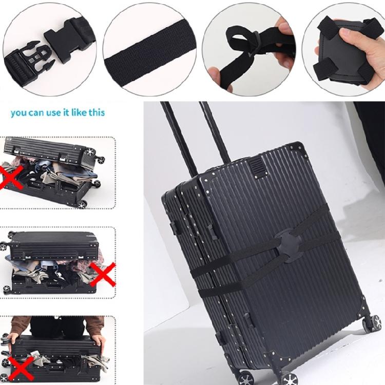 Elastic Luggage Straps for Easy Bundling of Bags Convenient and Practical