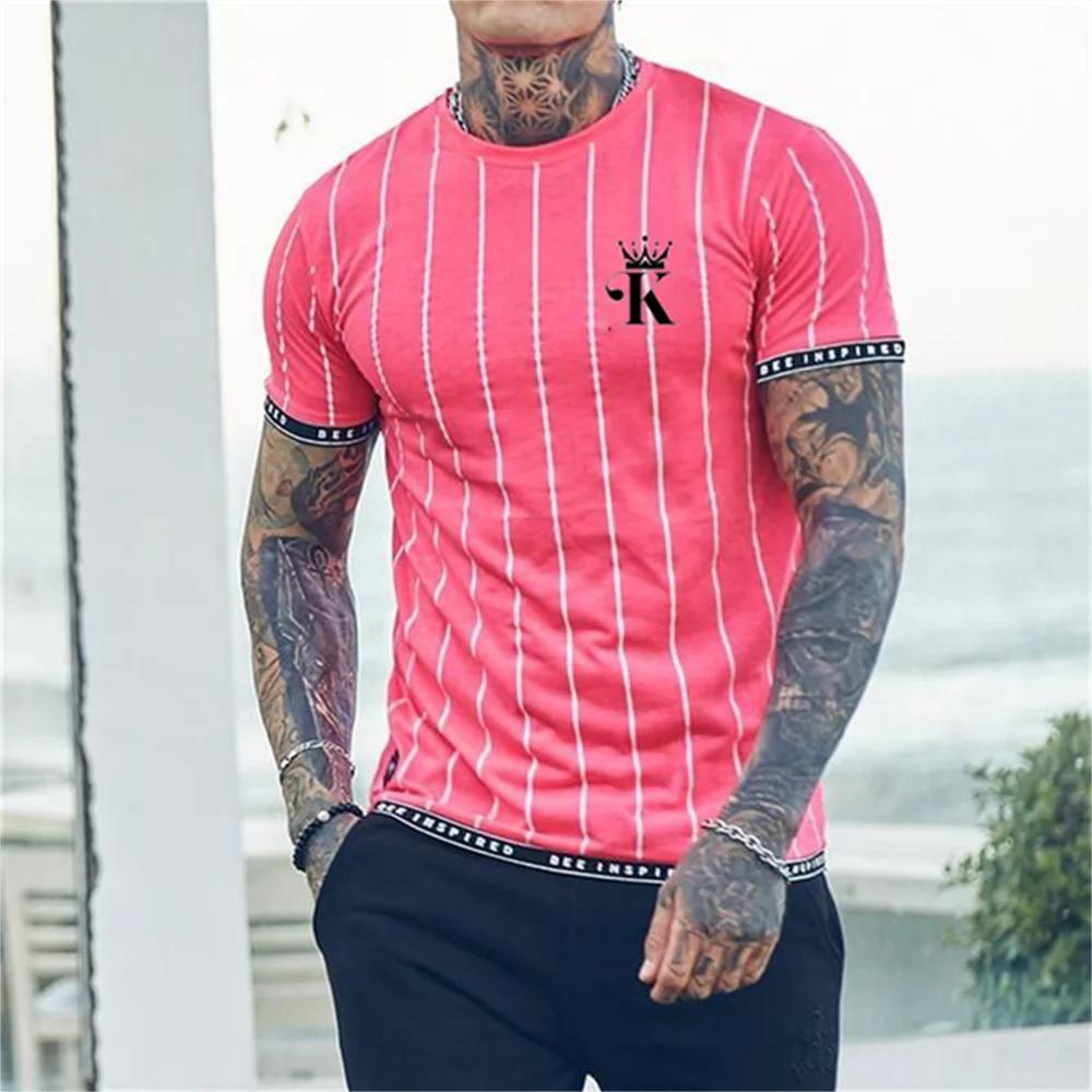 Men's Short Sleeve Crew Neck T-Shirt Trend Retro Hip Hop Style Short Sleeve Y2K Top Top Men's Oversized Men Short Sleeve T-Shirt