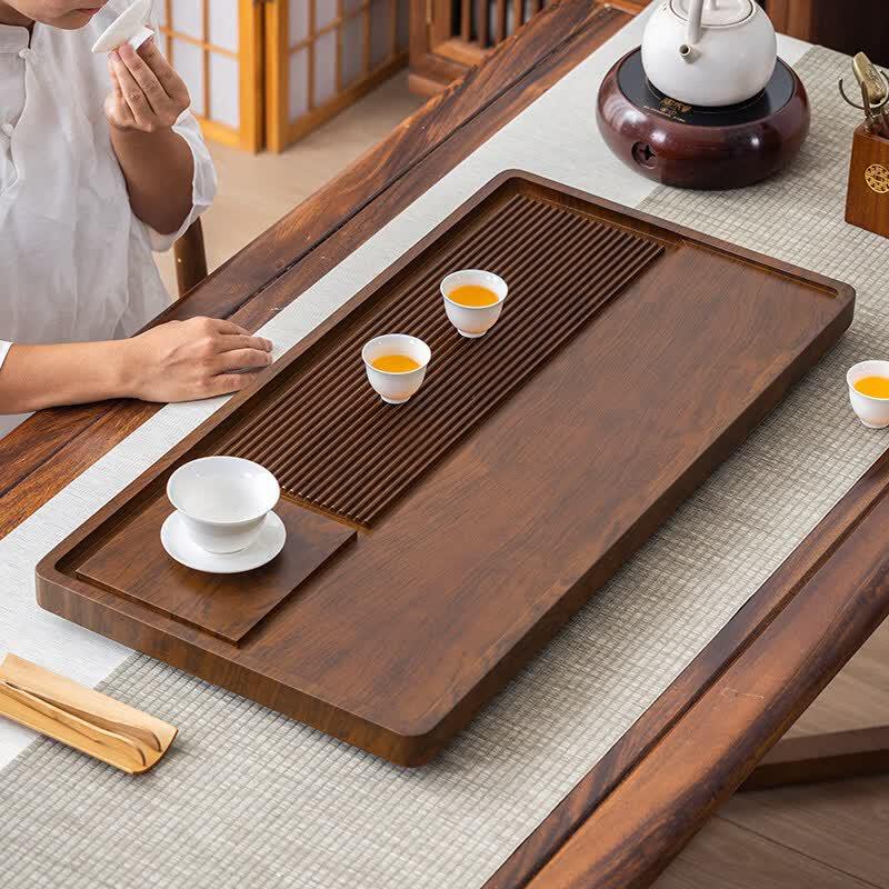 Bakelite Rectangular Gongfu Tea Tray
