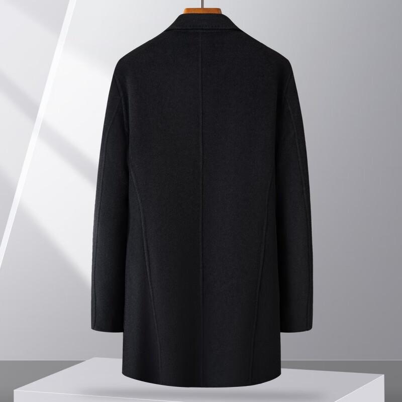 FAPAI.EC Men's Wool Urban Casual Overcoat