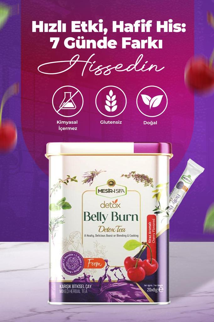 Mesirişifa Belly Burn Detox Tea 8gr 20-piece Natural Content Detox Tea