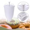 Donut Maker Donut Mould Easy Fast Manual Waffle Dispenser Doughnut Machine  Waffle Plastic Lightweight Deep Fry