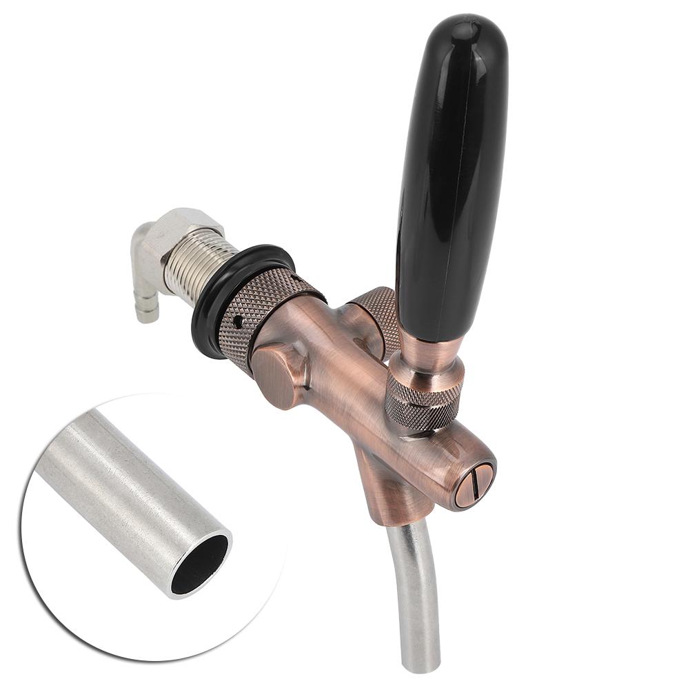 G5/8 Thread Adjustable Beer Tap Faucet Bronze Color Equipment for Home Bar Restaurants