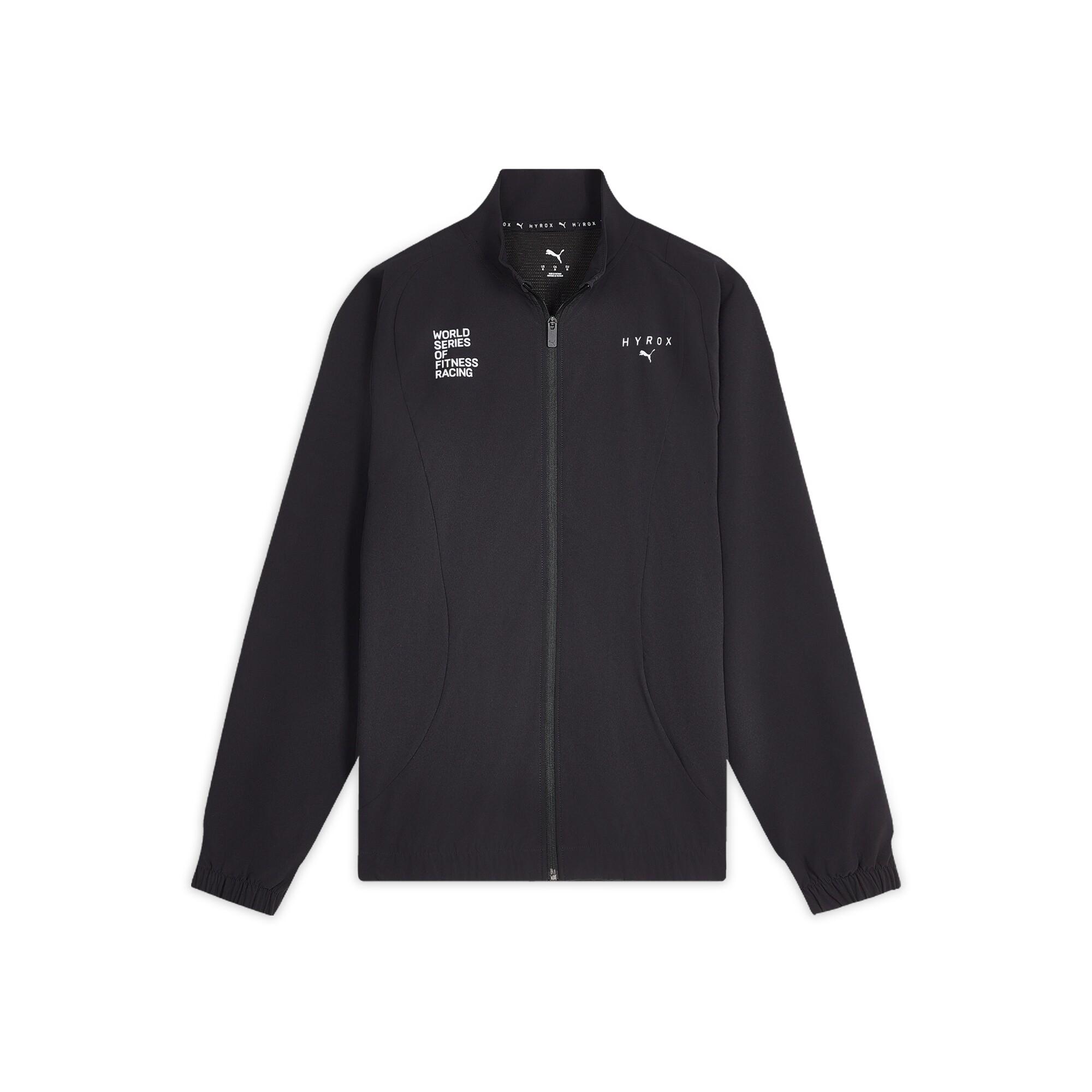 Puma Pwrmode Moisture-Wicking Quick-Dry Breathable Woven Sports Casual Zip Jacket Men jackets 529726-01 L