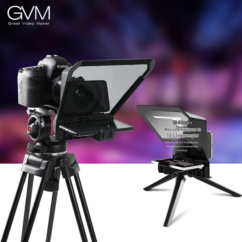 GVM 10-inch Teleprompter for Live Streaming