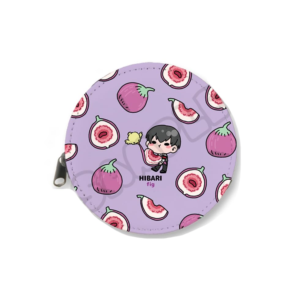 TV Anime Hitman Hibari Kyoya 3rd Edition Round Coin Case M YE "Katekyo REBORN!"