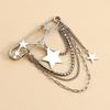 Elegante Perlenketten Quastenbrosche Mode Damen Kleidung Dekor Accessoires Schmucknadel Hosen Taillenverstellstifte Taschenanhänger Geschenke