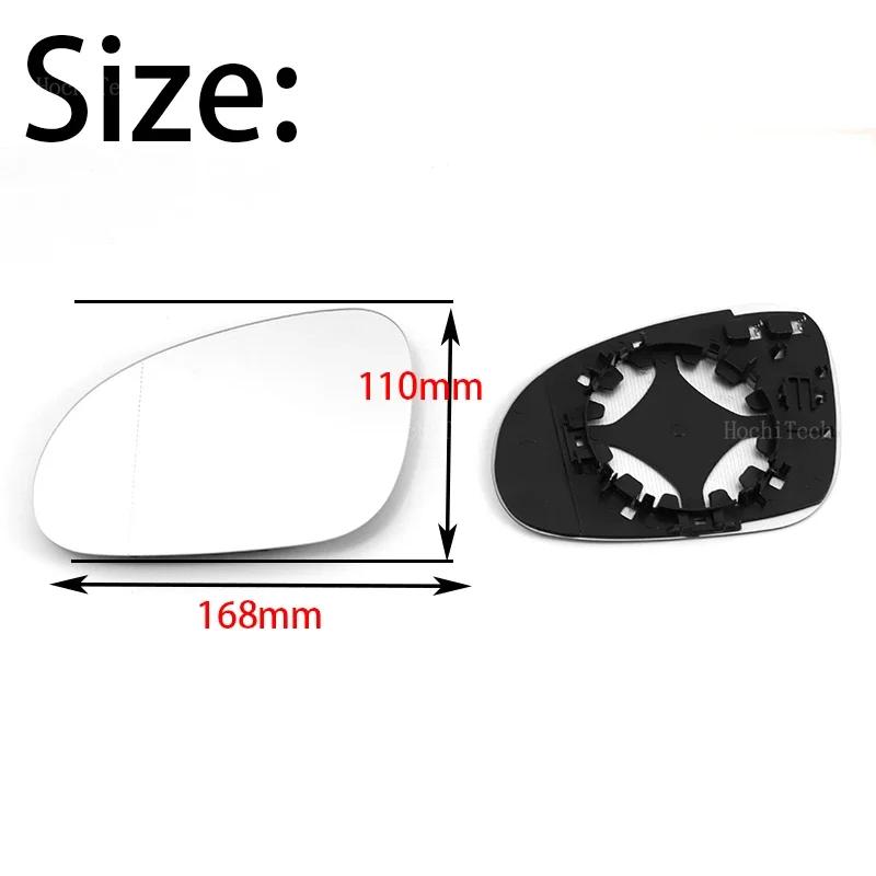 For VW GOLF 5 GTI V MK5 Jetta Passat B5.5 B6 Sharan Superb EOS High Quality Heating Side Lens Door Wing Rear View Mirror Glass