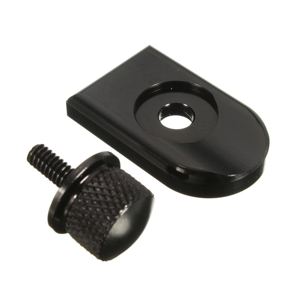 1/4-20 Motorcycle Seat Bolt Tab Screw Mount Knob Cover for Sportster Motorcycle with 1/4-20 Thread