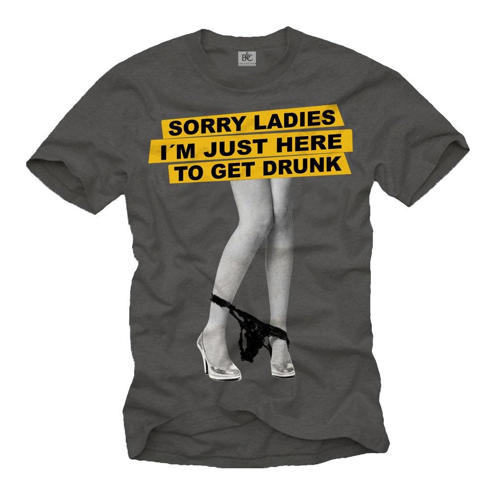 Funny Bachelor Tee Shirt Sorry Ladies BBQ Grill Tshirt Mallorca Party Shirts S-XXXXXL