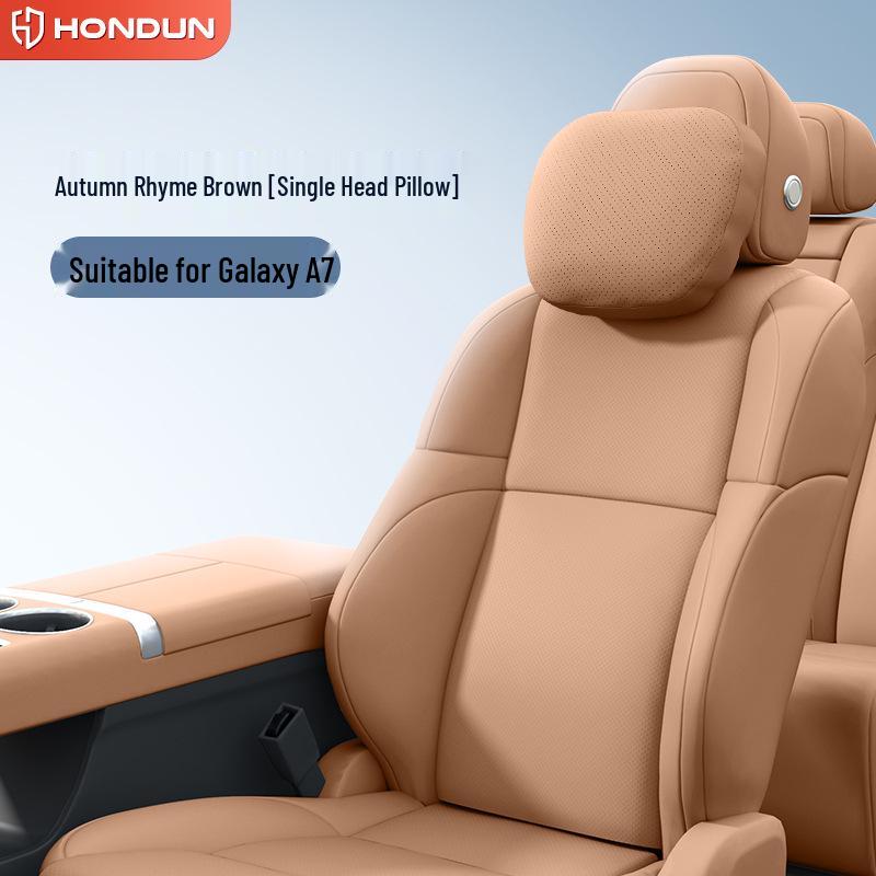 Geely Galaxy A7 Interior Accessories: Headrest, Lumbar Support, Neck Pillow, Neck and Waist Protection