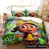 Set Biancheria da Letto Beat Bugs Singolo Twin Full Queen King Size Set Letto Adulto Bambino Camera da Letto Copripiumino Set Stampa 3D Anime Set Lenzuola