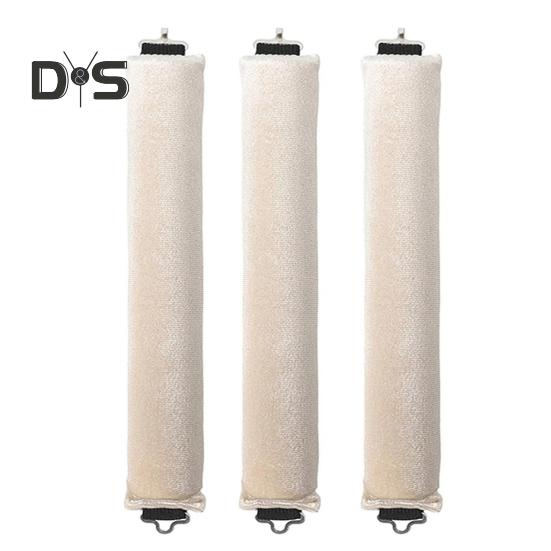 

3 шт./компл., бигуди для волос без нагрева с крючками, женские ночные локоны, повязка на голову, мягкие бигуди для ленивых девушек, завивка длинных волос, укладка бежевый