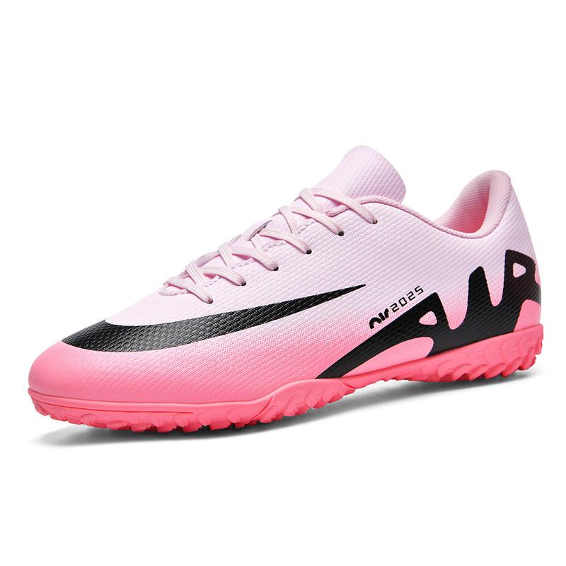 Low-top football shoes men's and women's long broken nails teen adult older children's students lawn football training shoes