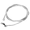 1M 45LB Fishing Leader Line Fluorocarbon Core Line with Ring Swivel Quick Swivel Carp Fishing Accessory