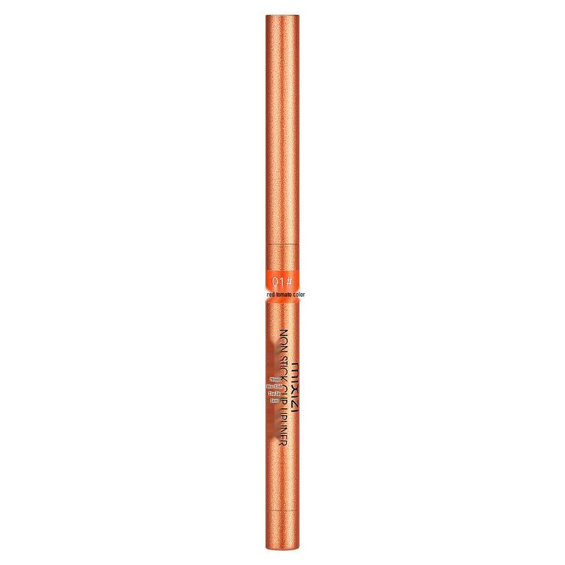 Waterproof, long-lasting non-stick lip liner pencil - genuine and moisturizing with no fading, one pen multi-use for perfect lips.