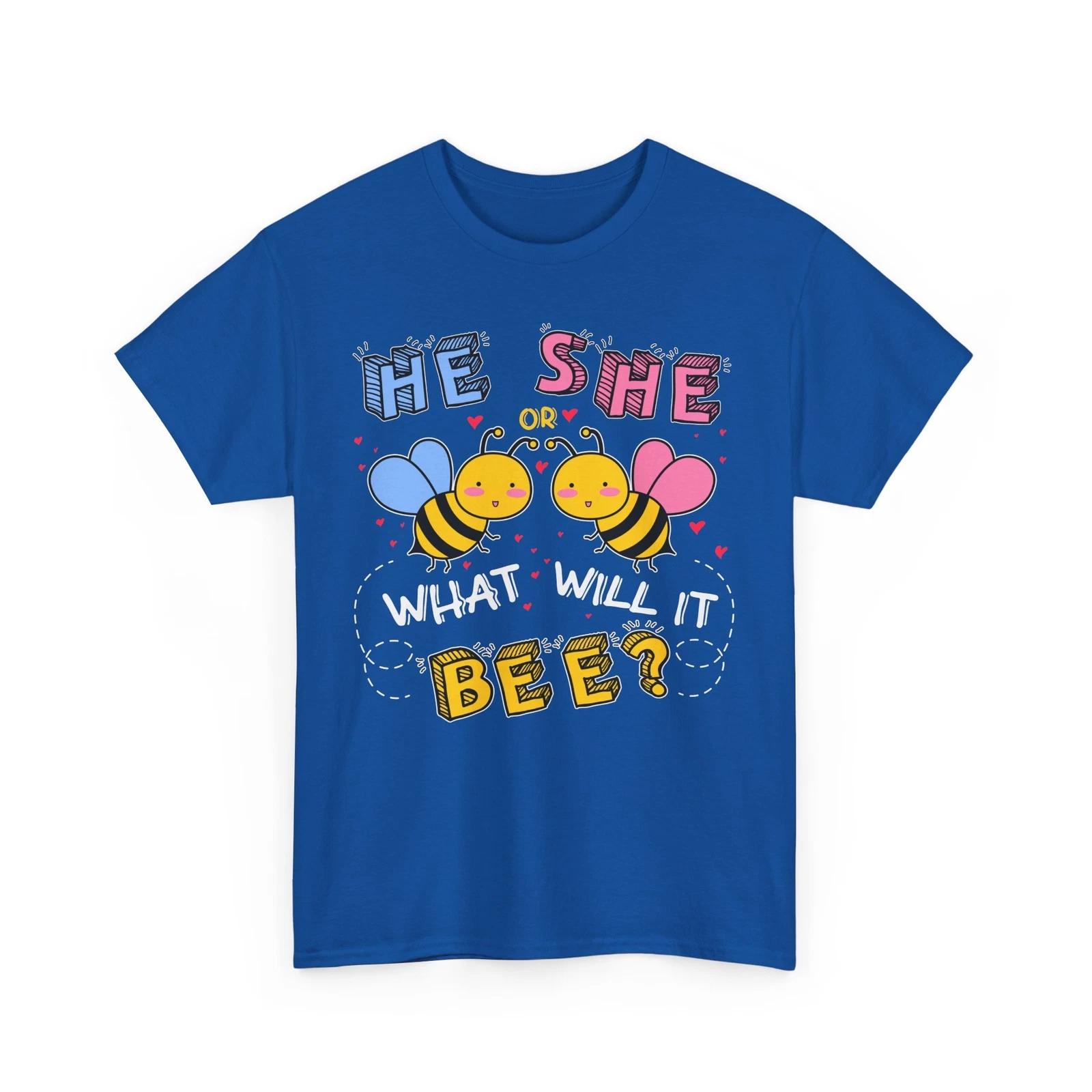

Bee Shirt | Save the Bees Shirt | He Or She What Will It Bee Gender Reveal Shirt 3XL