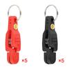 5 Pieces Heavy Tension Snap Release Clips Weight Clip Duty Adjustable for Kite