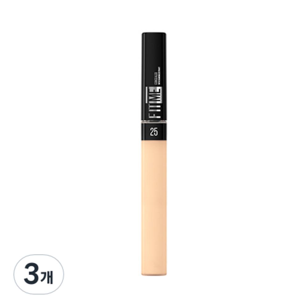 

Maybelline New York Fit Me Liquid Concealer 6.8ml, 25 medium, 3 ea.