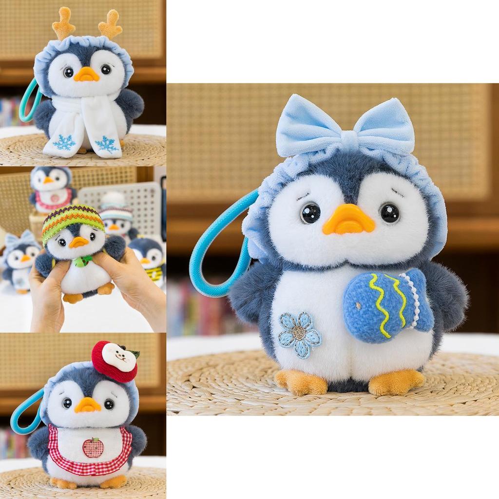 Plush Penguin Doll With Soft Short Pile Fabric For Kids Baby Gift And Room Decor