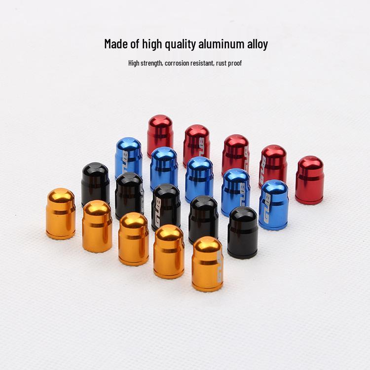 GUB CNC Aluminum Mountain Bike Schrader Valve Caps Schrader Valve