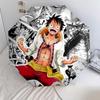 One Piece Luffy & Ace 8-Bone Automatic Folding Umbrella, Compact, Ideal Gift for Anime & Manga Lovers