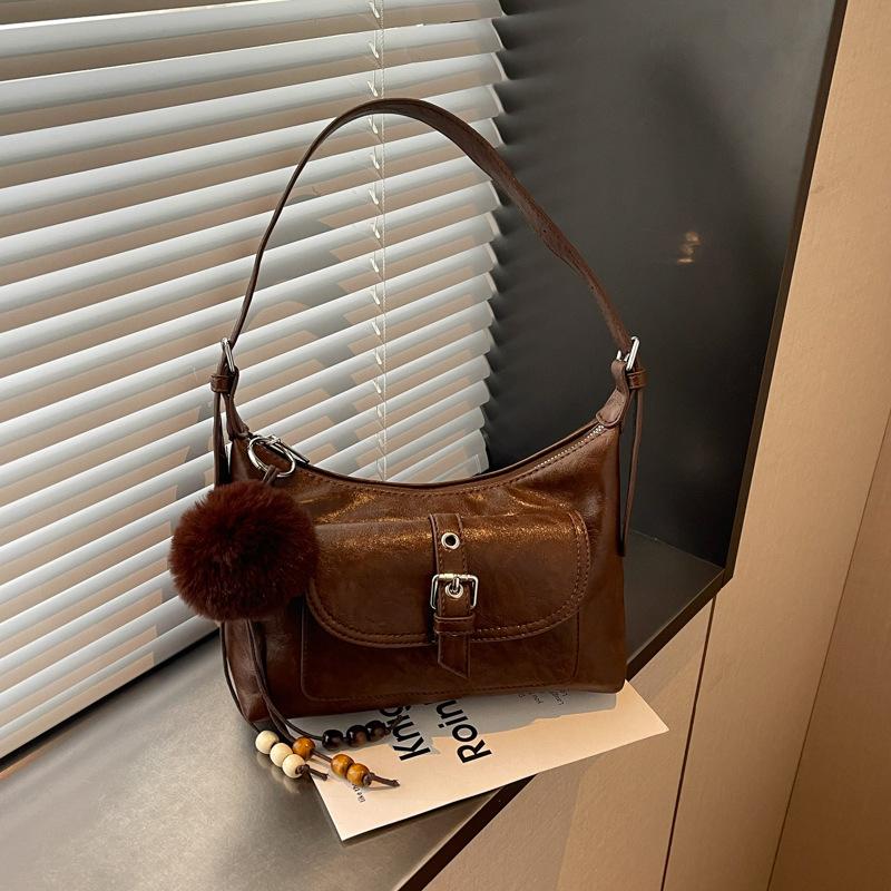 Casual Underarm Bag, Trendy Women's Bag, Suitable for Work and Commuting, Single-shoulder Dumpling-shaped Bag