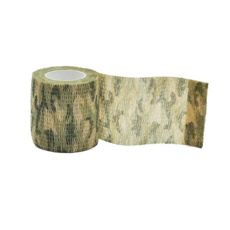 1/24/48Pcs grassland Camouflage Elastic Wrap Tape Self Adhesive Sports Protector Ankle Knee Finger Arm Bandage