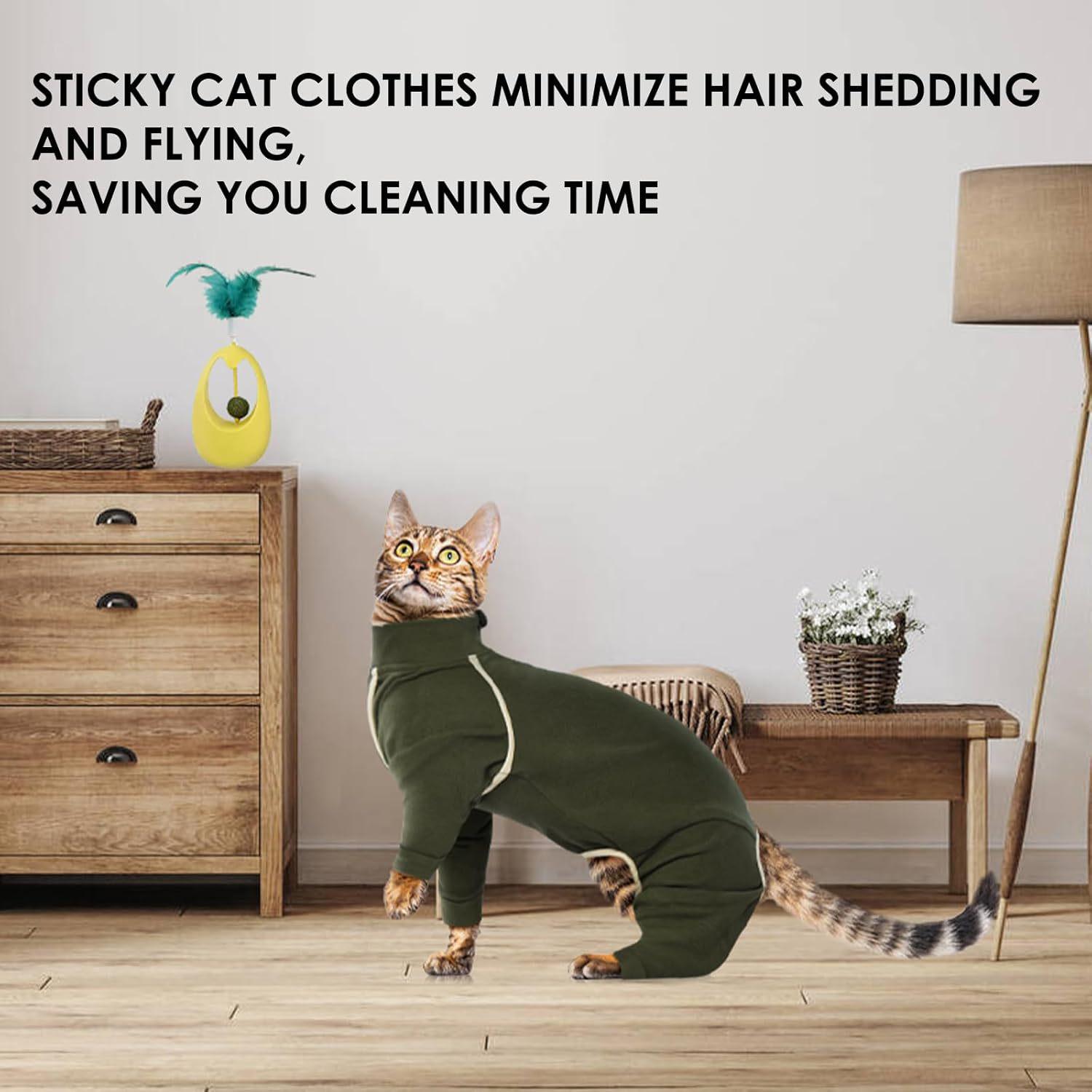 Sphynx Cat Anti-Shedding Onesie, Pajamas, and Postpartum Recovery Suit for Cats