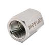 Stainless Steel 304 Threaded Adapter Reducer, Female M20x1.5 to Female G1/4 BSP (0581)