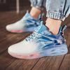 Shoes Large size, lightweight and breathable casual sports shoes, thick-soled non-slip and shock-absorbing running shoes, adolescent student shoes