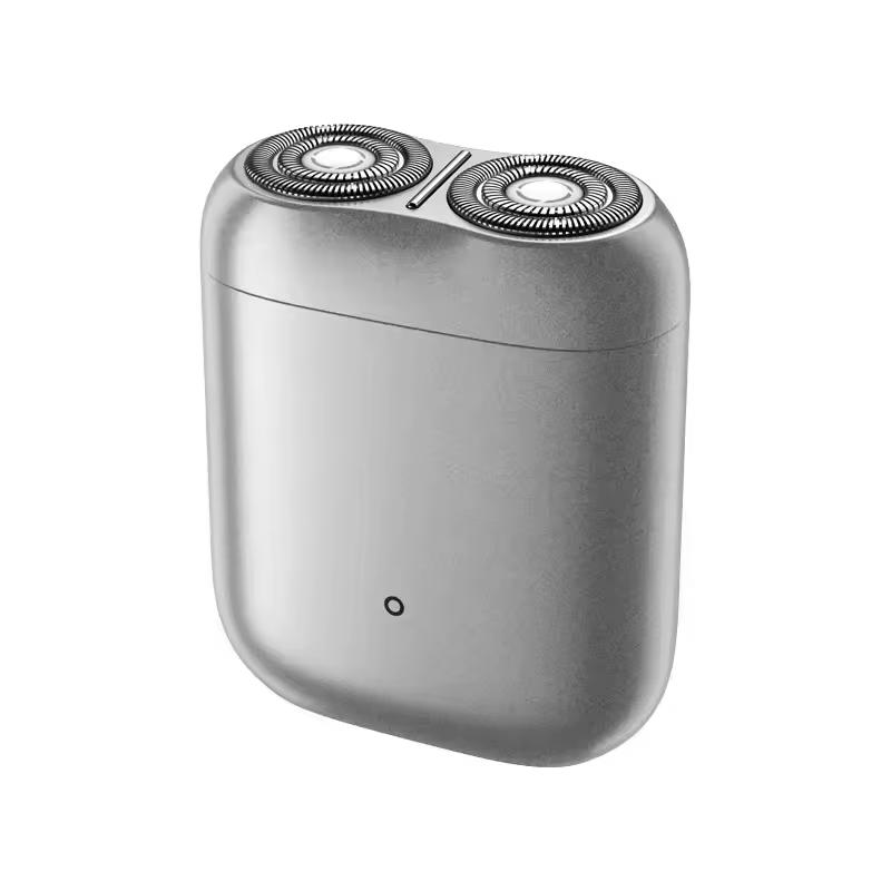 

Xiaomi Электробритва S200 с индукционным пуском, изогнутым двойным лезвием, магнитной всасывающей головкой IPX7, тип C для сухого и влажного бритья серебряный