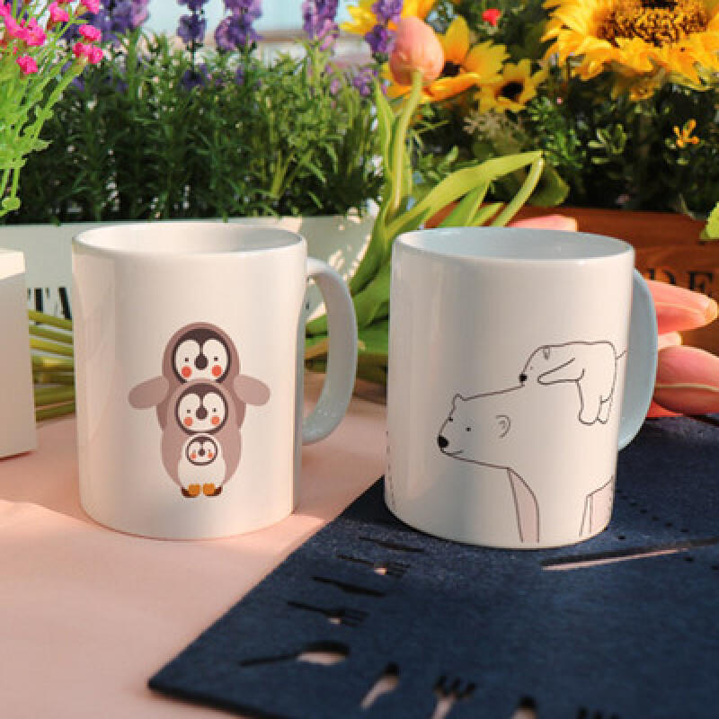 tb847-Design Mug 2p-Animals Living in the Cold