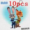 Portachiavi Creativo Carino del Film Zootopia Ornaments in Acrilico Cartone Animato Anime Decorazione per Borse alla Moda Regali per Coppie Amici