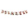 Christmas Year New Party Reindeer Banner Ribbon Holiday Decoration Supplies
