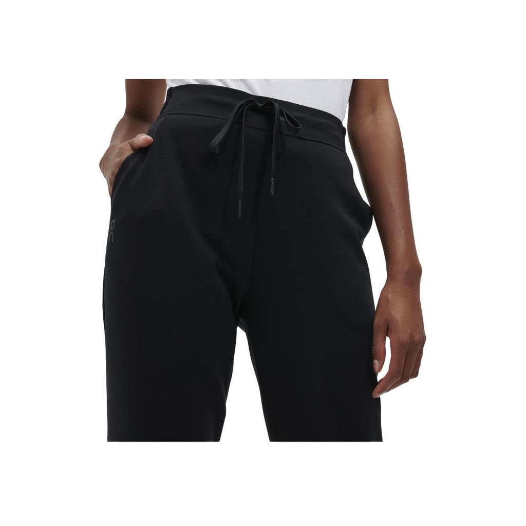 On Ang Pao Sweatpants Atmungsaktiv Bequem Training Weich Freizeithose Damen Hose Schwarz 1WE11970553