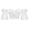 JYL TS lace sexy breathable bra with short sleeves for women