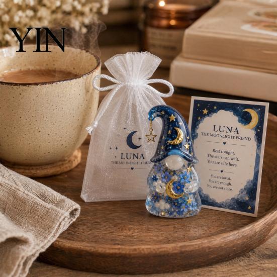 Meaningful Desk Accessory Emotional Support Gnome Pocket Gift, Encouragement Figurine for Decor, Keepsake Gift Motivational Friends, Positive