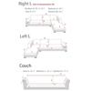 Cotton Sofa Cover Sofa Towel for Living Room Modern Univeral Couch Cover Sofa Chaise Cover Lounge Covers for Sofa 1/2/3/4 Seater