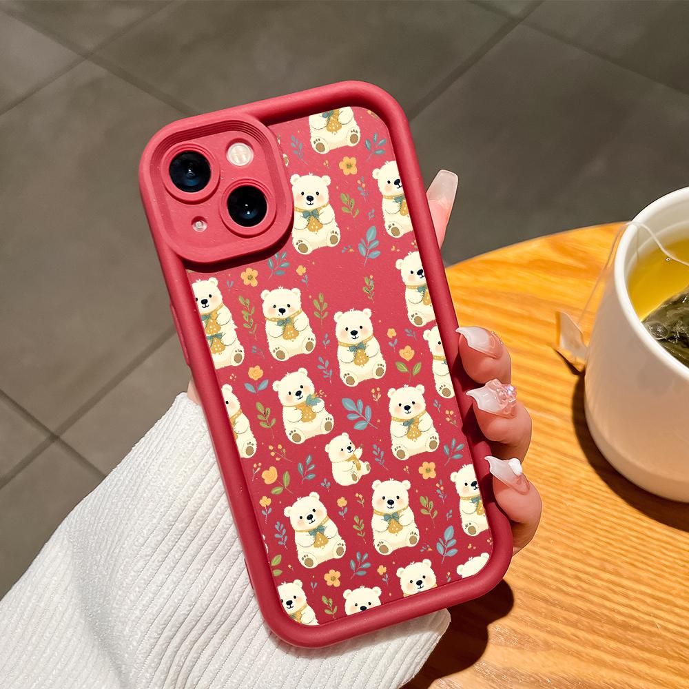 Soft Silicone Phone Casing Full Cover Camera Shockproof Protection Case for Samsung Xiaomi Redmi Poco