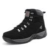 Men's Plus Size Mid-top Outdoor Training Boots - Non-slip & Wear-resistant for Hiking