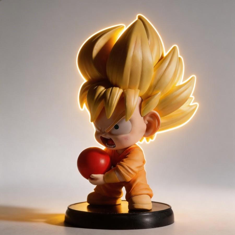 Anime Dragon Ball Son Goku Action Figure Collectible Model Toy 12cm, High Quality, Detailed Craftsmanship