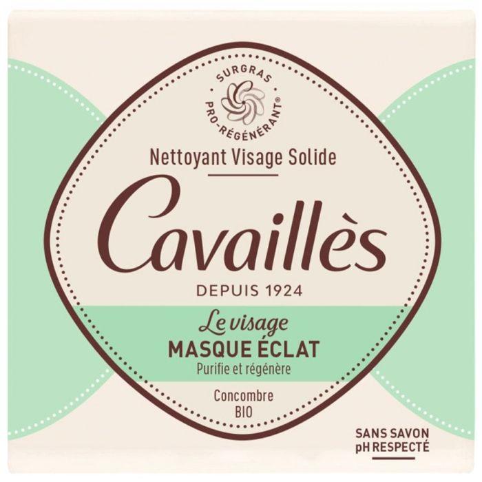 Cavaillès Nettoyant Solide Masque Éclat Visage 70 g