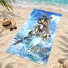 Attack On Titan Custom Name Beach Towels Also Serve As Bath Towels Summer Essential a Musthave for the Outdoors the Beach and the Pool