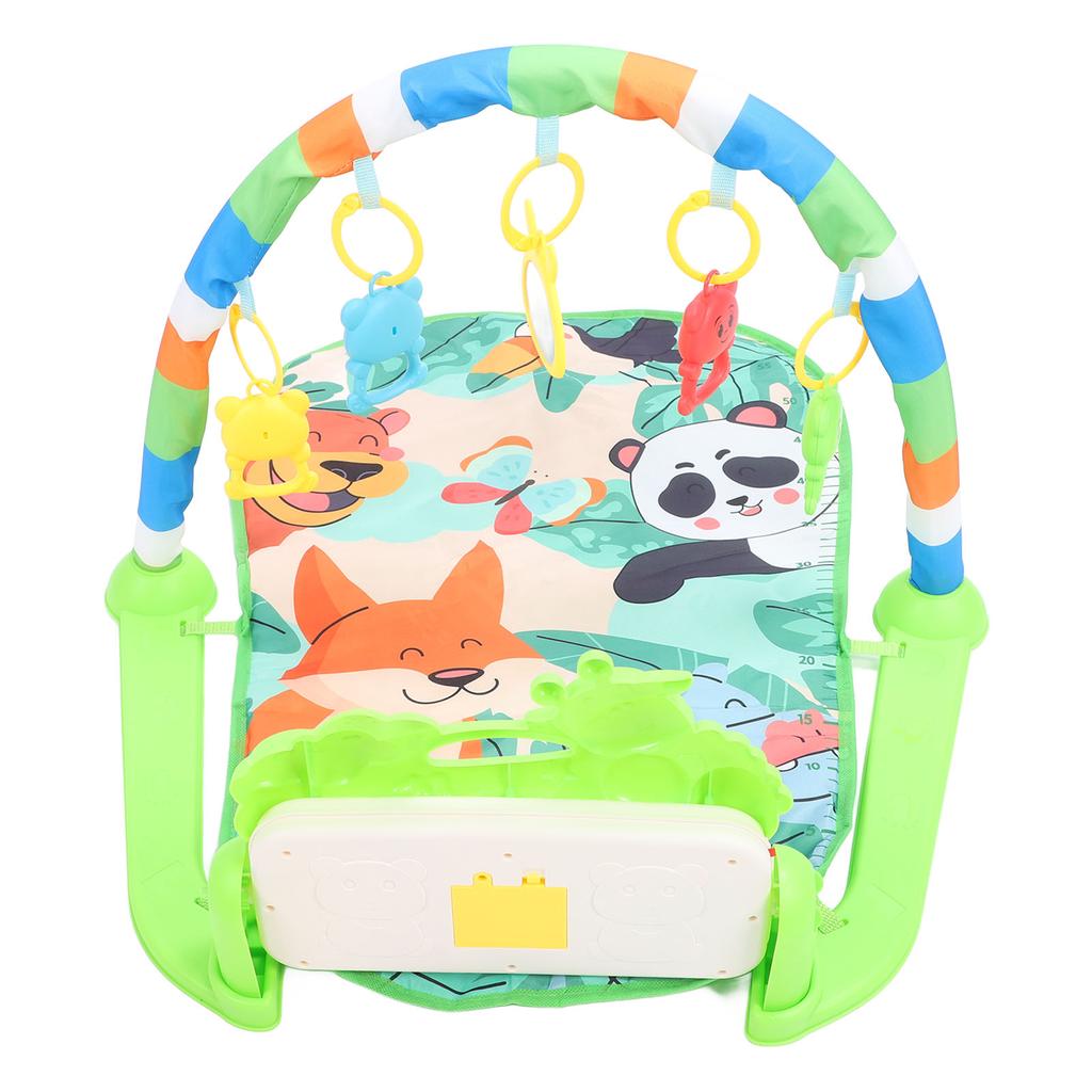 Baby Sparkematte med Piano 5 Spillemoduser Myk Pedagogisk Sammenleggbar Sensorisk Leke Sparkepiano Gym Læringsleke for