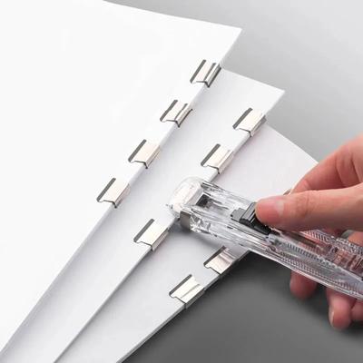 Push Clip Stapler Staple Remover Binder Push Clamp Tape Dispenser Paper Clips Office Supplies Set Desktop Supplies