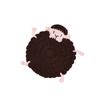 Cartoon Knitted Animal Coaster Handmade Teacup Pad Creative Crochet   Lamb Coasters  Home Decor
