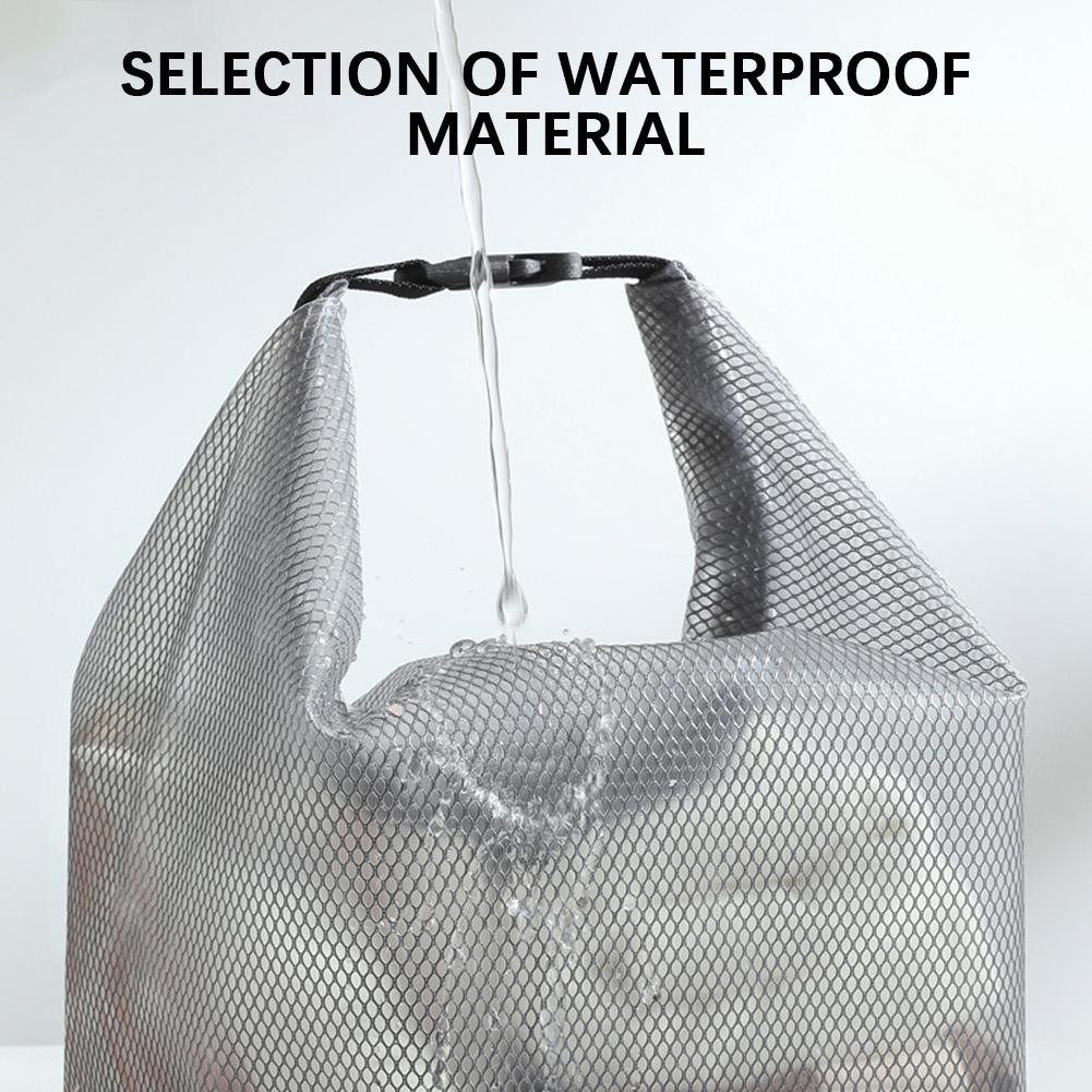 Transparent Travel Makeup Bag Waterproof Grid Daily Necessities Storage Bag Cosmetic Organiser Large Capacity Toileryies Pouch
