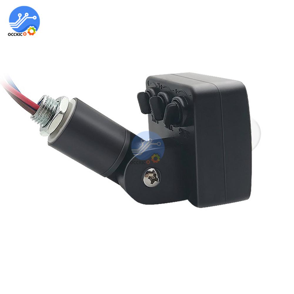 Mini Human Body Infrared Sensor Ultra-thin Infrared Body Sensor Switch LED Flood Light PIR Motion Sensor Adjustable Smart Switch