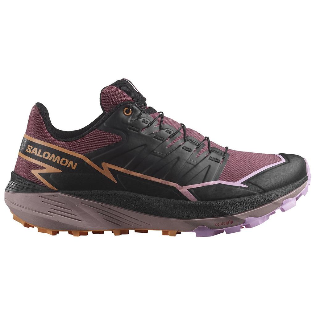 SALOMON Thundercross Nocturne Women Sneakers Purple Black Papaya L47561100
